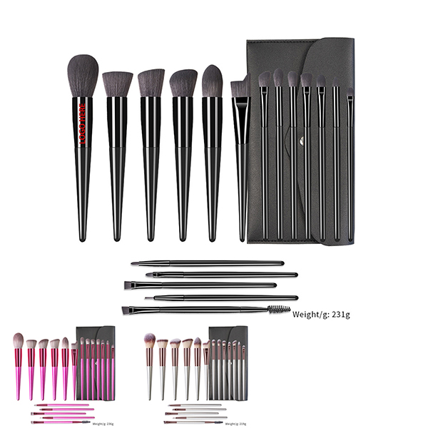 18 Pcs Makeup Brush Set With Case