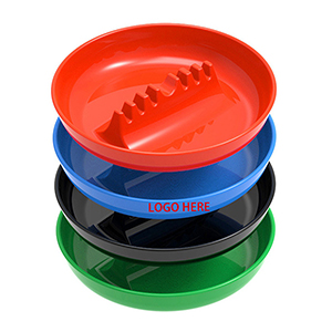 Large Stainless Steel Ashtray with Lid for Cigarette